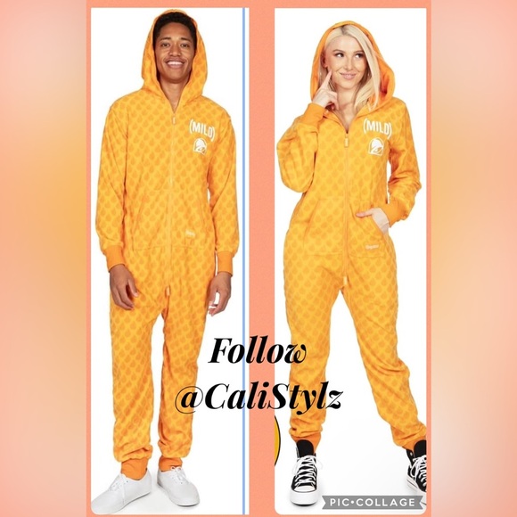 Tipsy Elves Other - 🎃 New! Tipsy Elves Unisex Taco Bell Mild Sauce Costume or Pajama Onesie